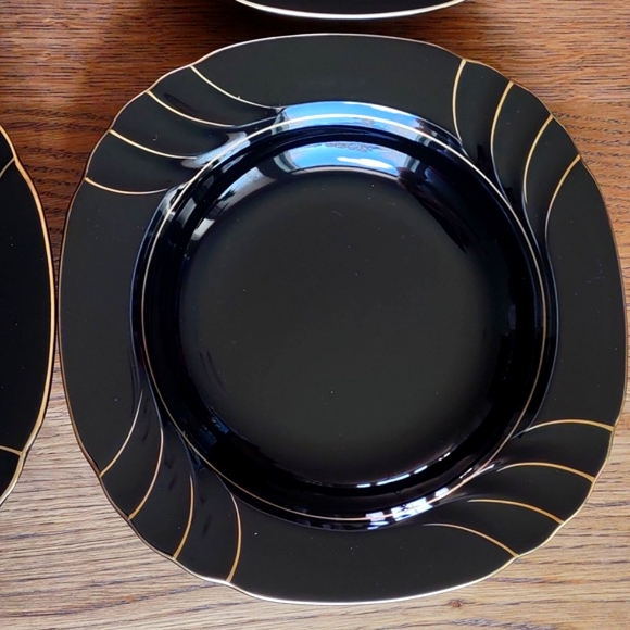 Wave Golden Black Bowls Gallery Collections by Ranmaru - Picture 5 of 8